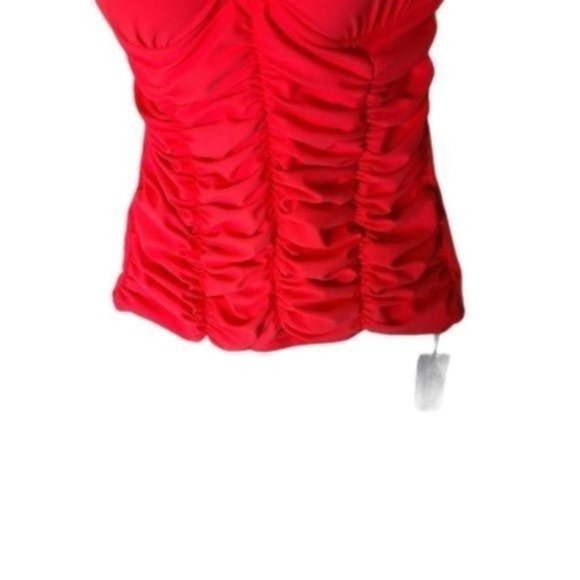 Seafolly SINGLET DD Cup Halter Tankini Top 6 - Picture 9 of 14